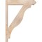 Ekena Millwork Funston Smooth Arts and Crafts Outlooker, Douglas Fir, 5 1/2"W x 24"D x 32"H OUT06X24X32FST03SDF - alternate 2